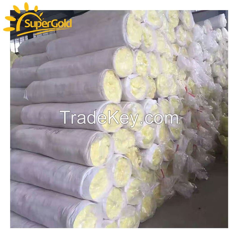 SuperGold acoustic fibre glass wool blanket thermal insulation glass wool for isolation