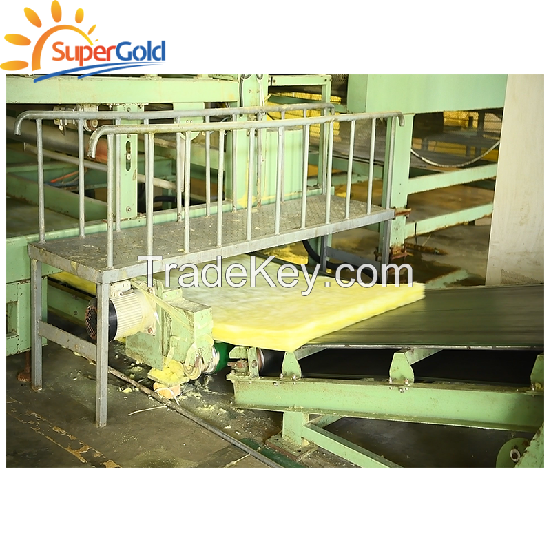 SuperGold acoustic fibre glass wool blanket thermal insulation glass wool for isolation