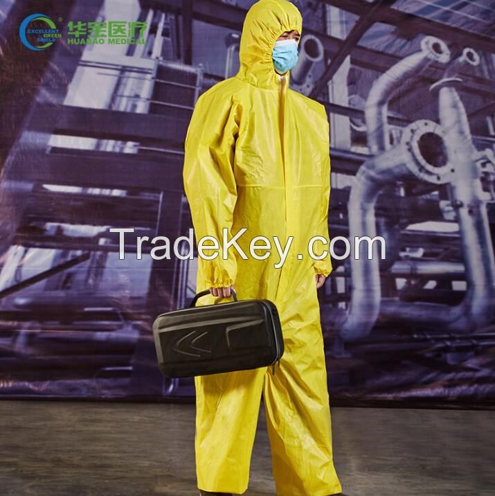 FD6-2002 Hooded Protective Coverall      Type 6 Coveralls     