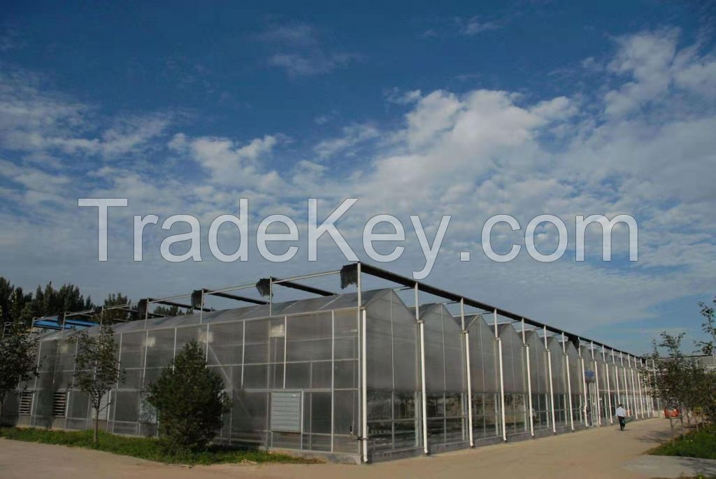 Polycarbonate greenhouse