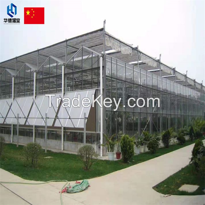 Glass greenhouse supplier