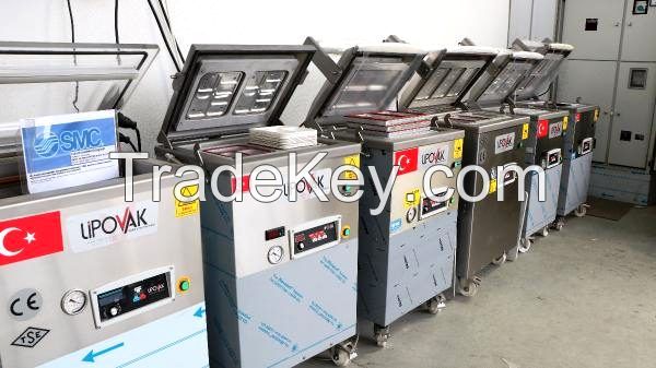 KV 600 Semi Automatic MAP and Skin Pack Packaging Machine