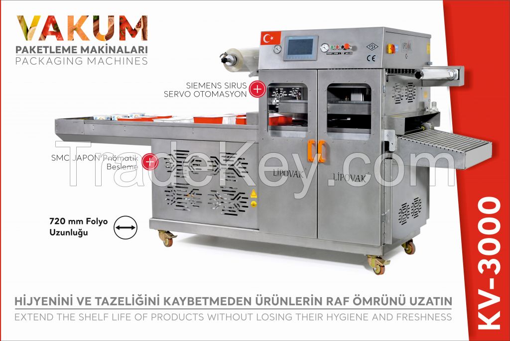 KV 3000 Automatic MAP Packaging Machine