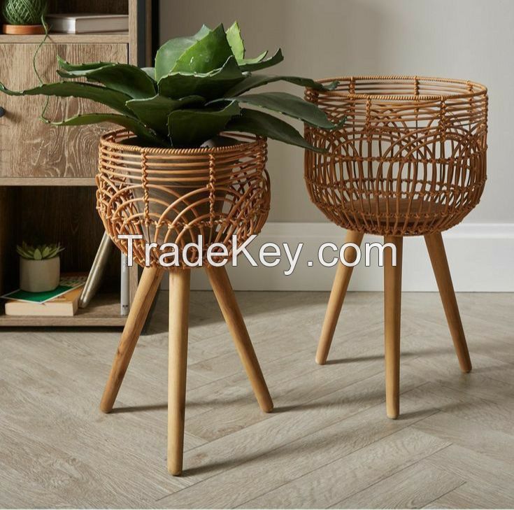 Woven Standing Baskets