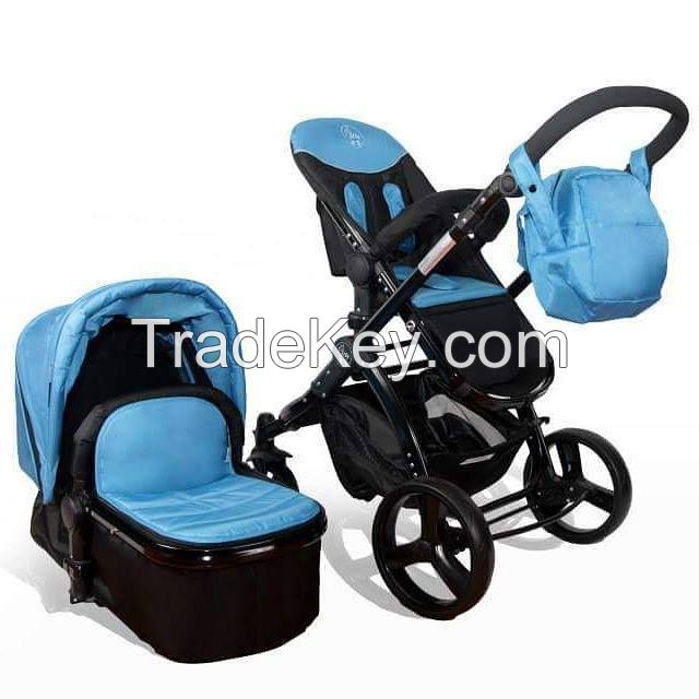 High Quality 3 in 1 baby stroller luxury high landscape poussette Multi-Functional baby pram baby strollers for travel