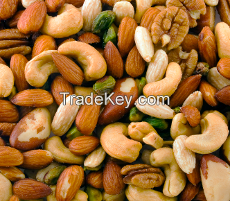 Nuts from all over the world