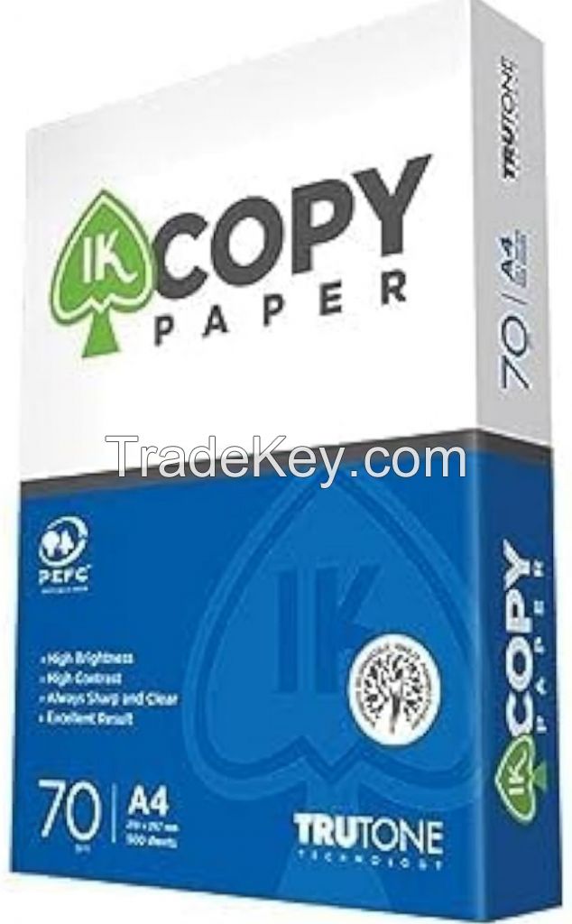 WHITE PHOTOCOPY PAPER A4 SIZE 