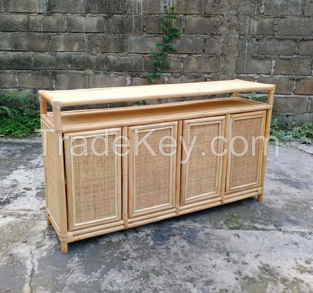 rattan cabinet