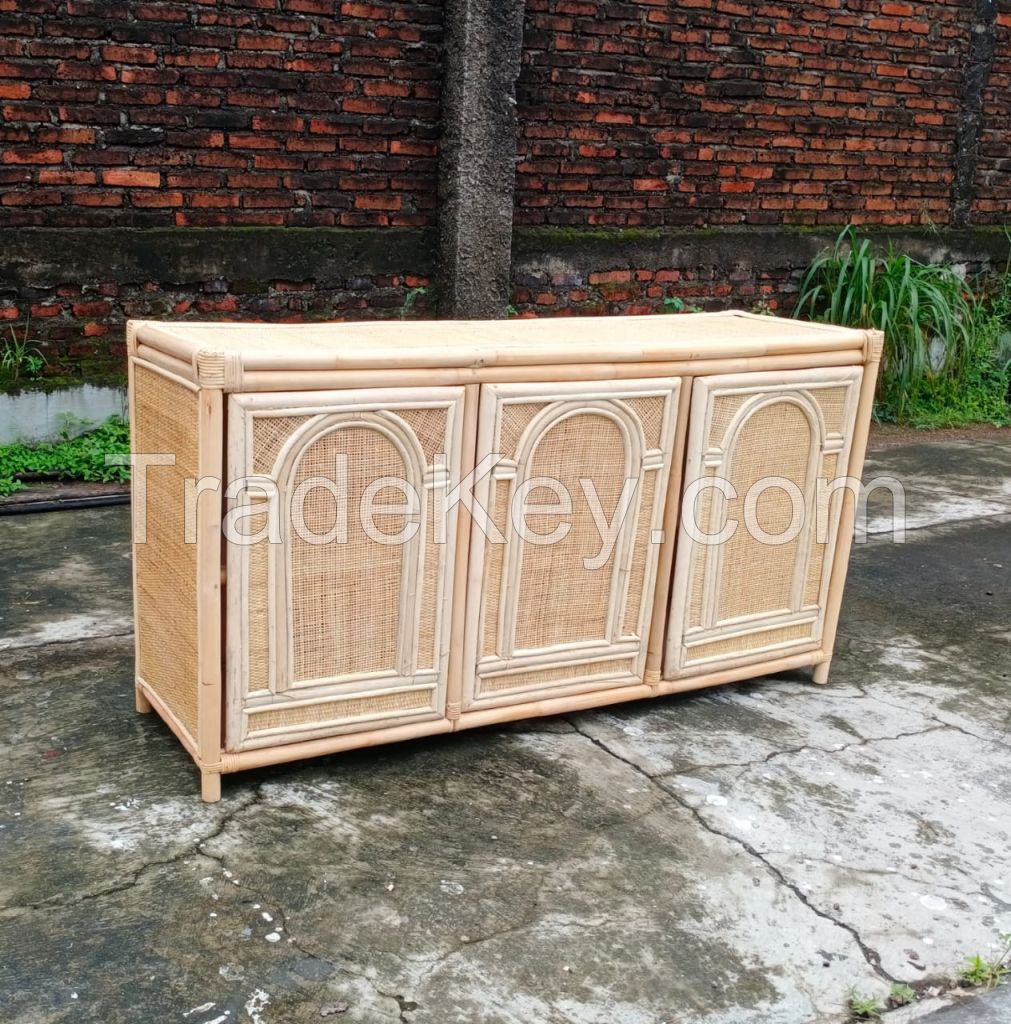 rattan cabinet