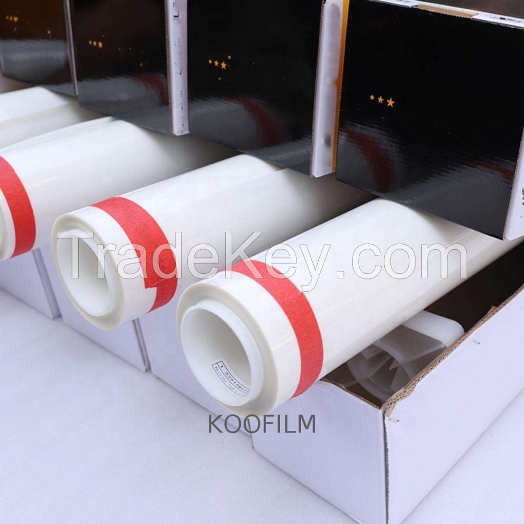 Koofilm High Quality PVC Inverter Anti Scratch Wrap Vinyl Tpu Car Paint Protection Film