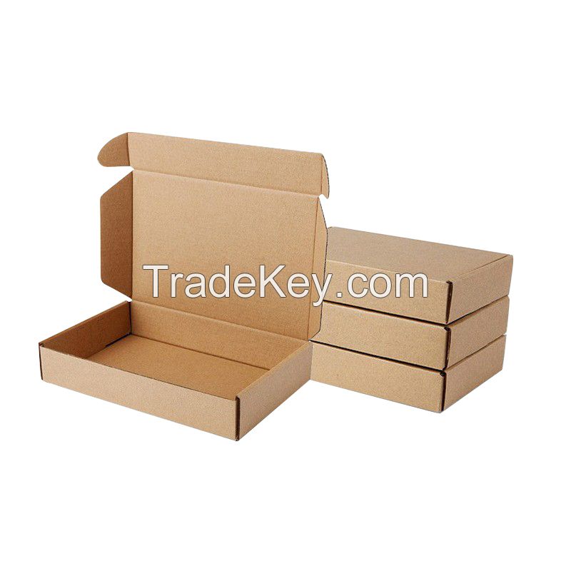 Customization can be contacted by email. Flying box, packing paper box and cardboard box can be customized for printing.