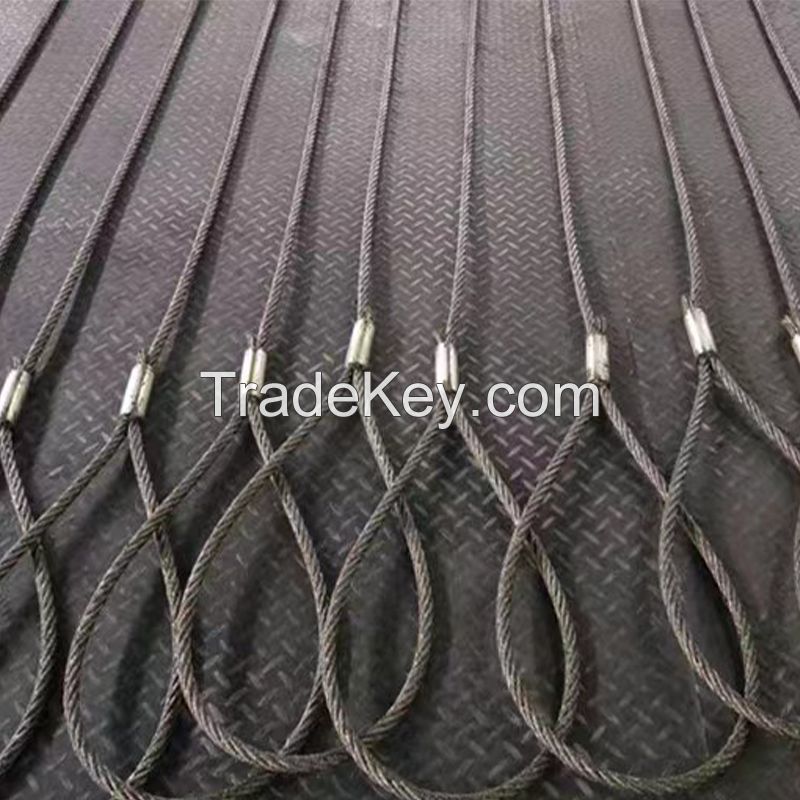 Sanlonghengli-Factory Wholesale Single Leg Wire Rope Sling wire rope sling with shackle/Customized/Contact customer service before placing an order