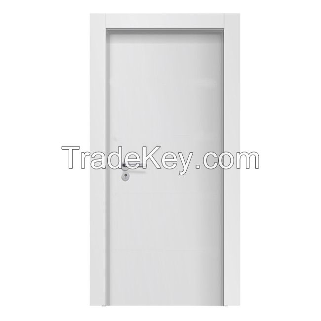 China supplier WPC door panel best price custom WPC bathroom door for many years factory WPC interior door