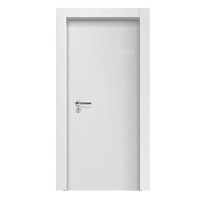 Office Interior Doors Eco-friendly WPC Hollow Assembly Door fully painted