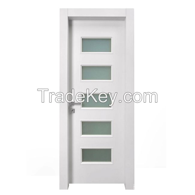 China Interior Wood Doors Wood Plastic Composite Door High Density PVC DOOR FRAME WPC DOOR FRAME