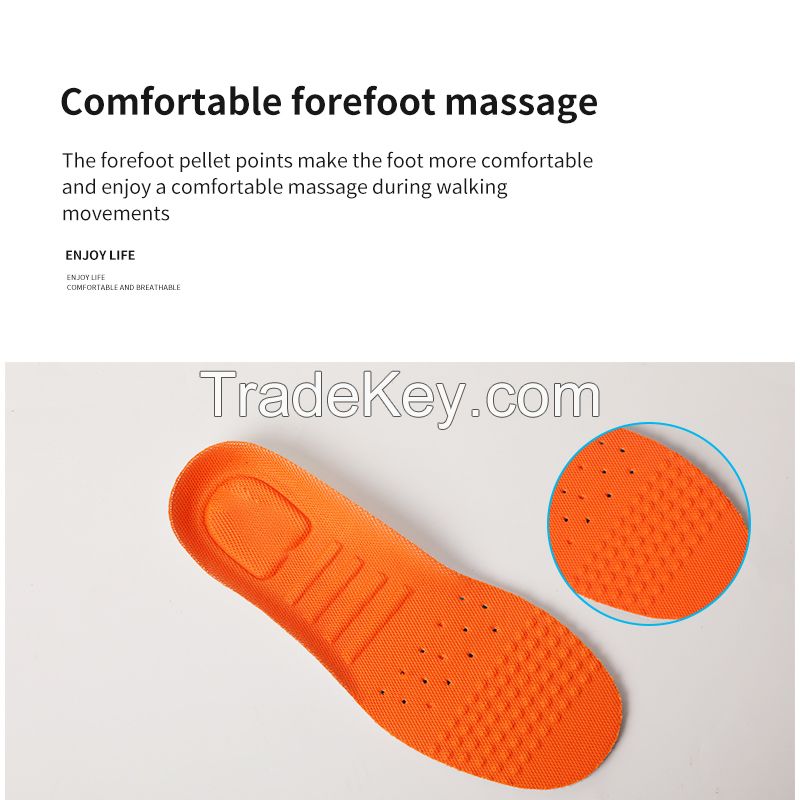 EVA breathable massage insoles (support customization)