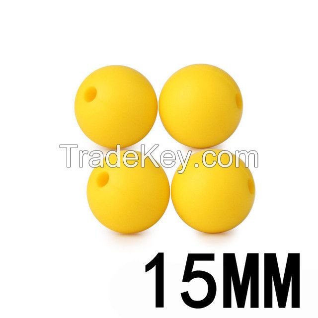 Wholesale silicone baby teether beads