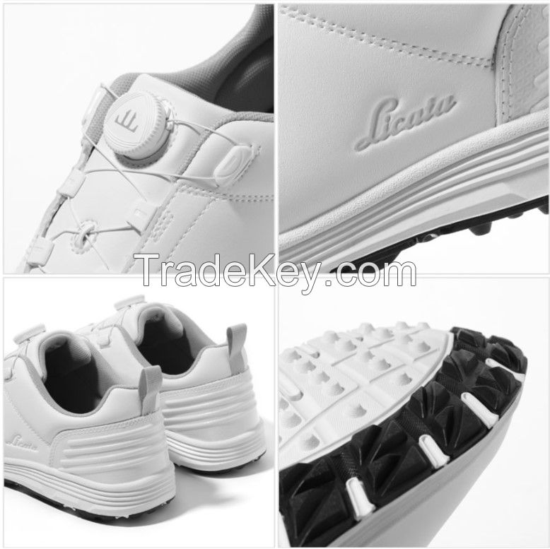 Licata) New Alphonix Golf Shoes C27102 (Color: White, Size: 280)