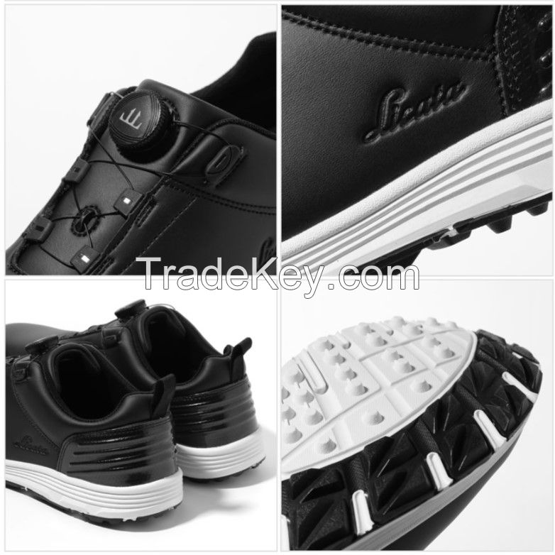 Licata) New Alphonix Golf Shoes C27102 (Color: Black, Size: 260)