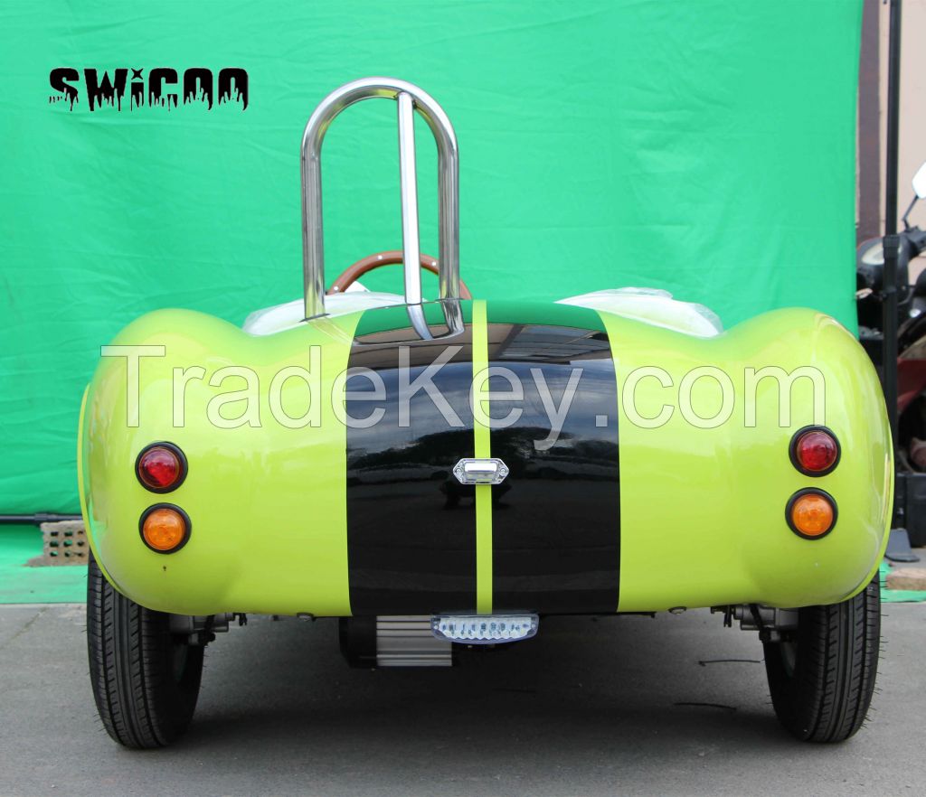 Hot sale 150cc gasoline mini cobra golf cart go kart classic car for kids adult