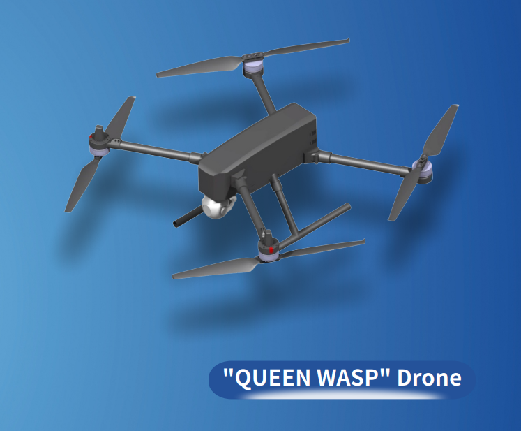 &amp;quot;QUEEN WASP&amp;quot; Drone Ground end (ground station, charger, storage bag)