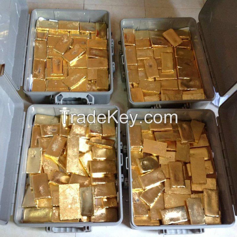 AU GOLD BARS AND ROUGH UNCUT DIAMONDS