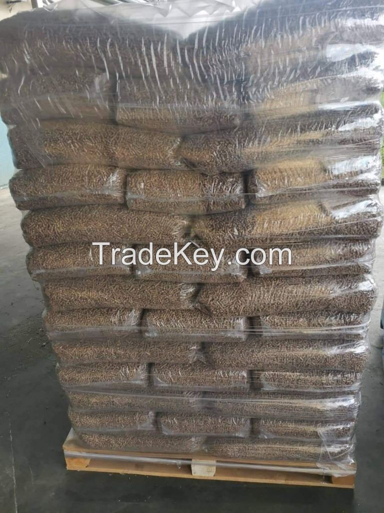 DIN+ WOOD PELLETS, WOOD BRIQUETTES, PINE WOOD PELLET