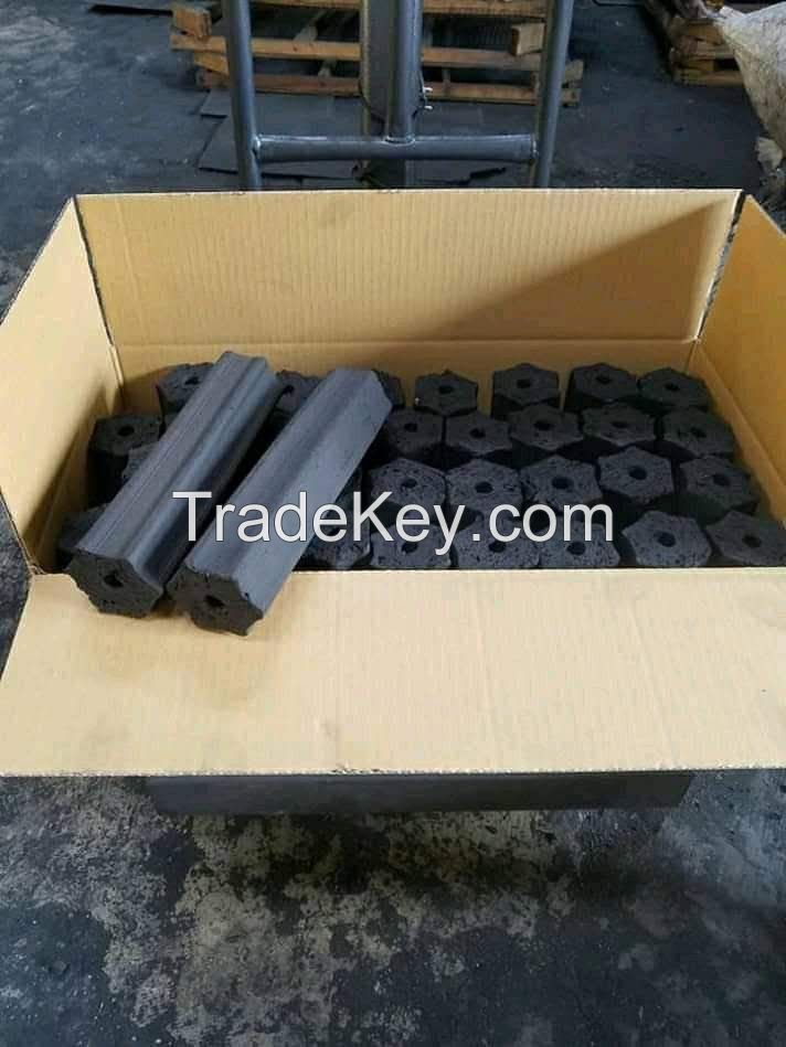 Hexagonal Charcoal Briquette for Barbecue/Grill