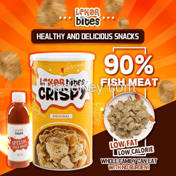 Lekor Bites Crispy - Original (200g)