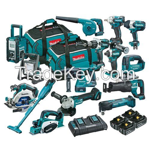 MAKITA DLX4137TX1 18V 3 X 5.0AH LI-ION LXT CORDLESS 4-PIECE KIT