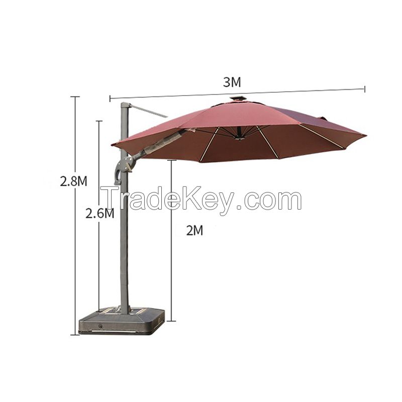 Minghao Metal-New Outdoor Roman Umbrella Sunshade Roman Canopy Roman Umbrella Series/Contact customer service before placing an order