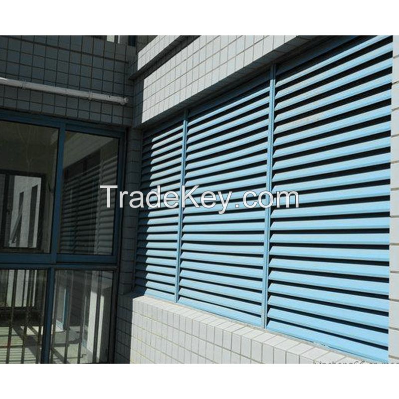 Minghao Metal-Zinc Steel Metal Shade Exterior Window Louver, anti-theft window, openable, size customized according to customer/Prices are for reference only/Contact customer service before placing an order