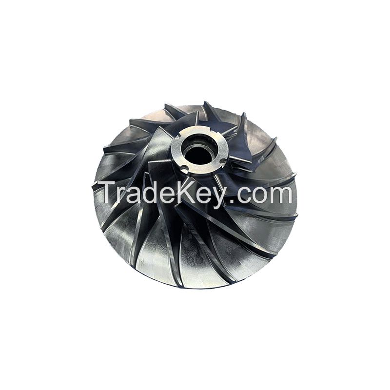 Impeller parts stainless steel, processing range aircraft, natural gas pipeline supercharger, etc., welcome to contact customer service consultation