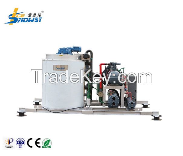 10 Ton Freshwater Flake Ice Machine Low Energy Ice Making 3P 220V