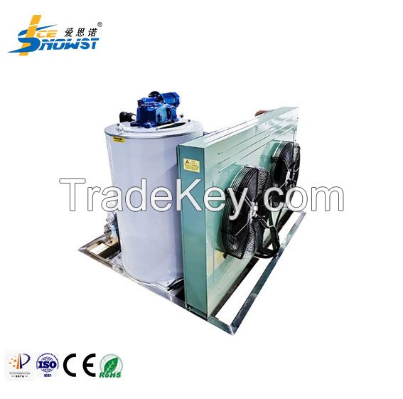 5 Ton Freshwater Flake Ice Machine 304 Stainless Steel 11.4KW