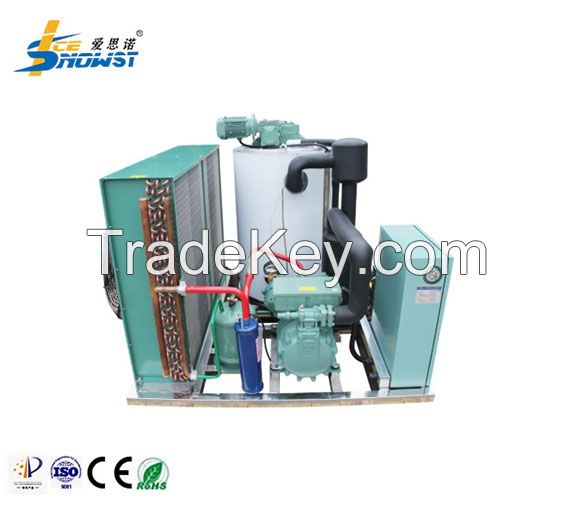 Energy Saving 3ton Freshwater Flake Ice Machine Marine Flake Ice Machine