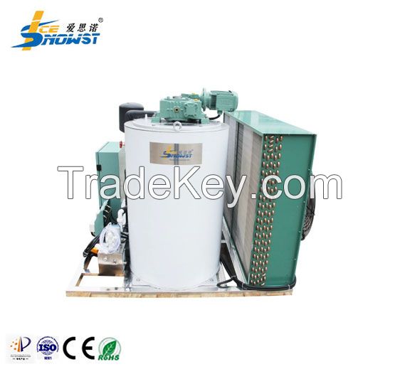 Energy Saving 3ton Freshwater Flake Ice Machine Marine Flake Ice Machine