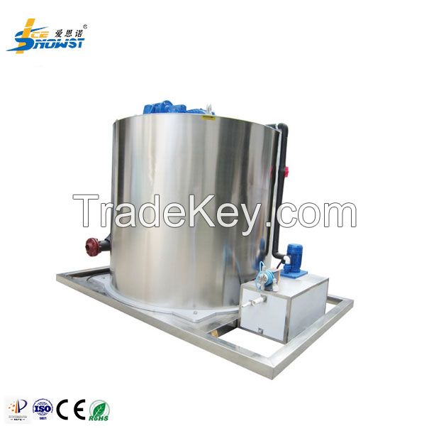 20ton Stainless Steel Ice Machine Evaporator Flake Ice Generator For Ammonia System