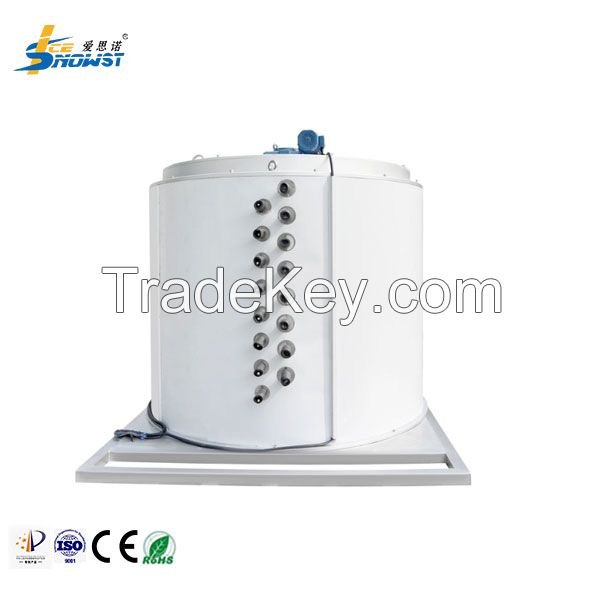 35T Flake Ice Evaporator Drum Machine Plant 220V 400V 440V