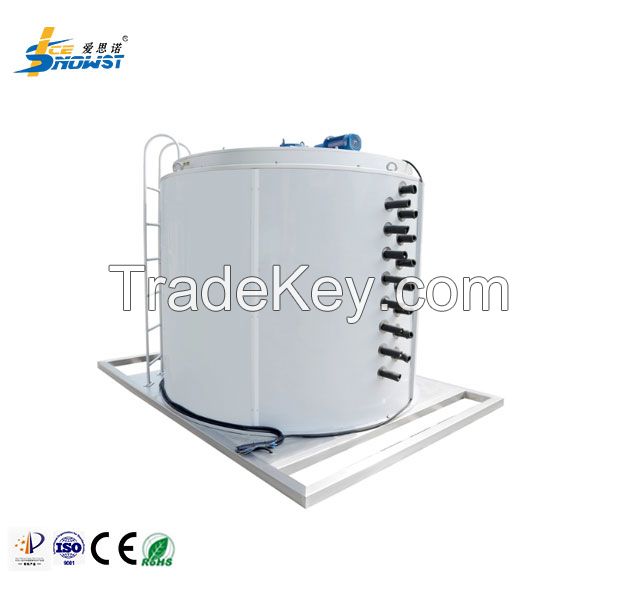 35T Flake Ice Evaporator Drum Machine Plant 220V 400V 440V