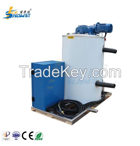 High Performance 2ton Flake Ice Evaporator Machine For Fishing