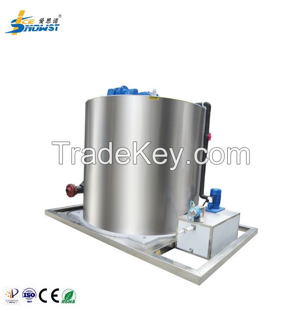 10Ton SS304 Stainless Steel Ice Flake Evaporator Machine With Ammonia System