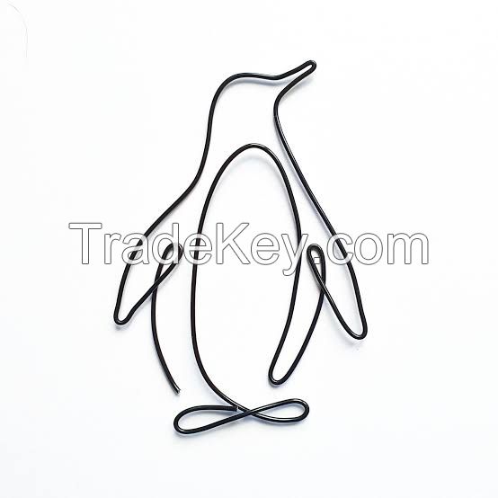 Penguin wire silhouette 