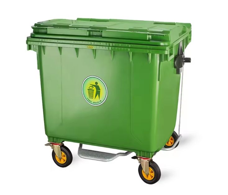 Wholesale large 150L Outdoor HDPE Plastic Classified Dustbin