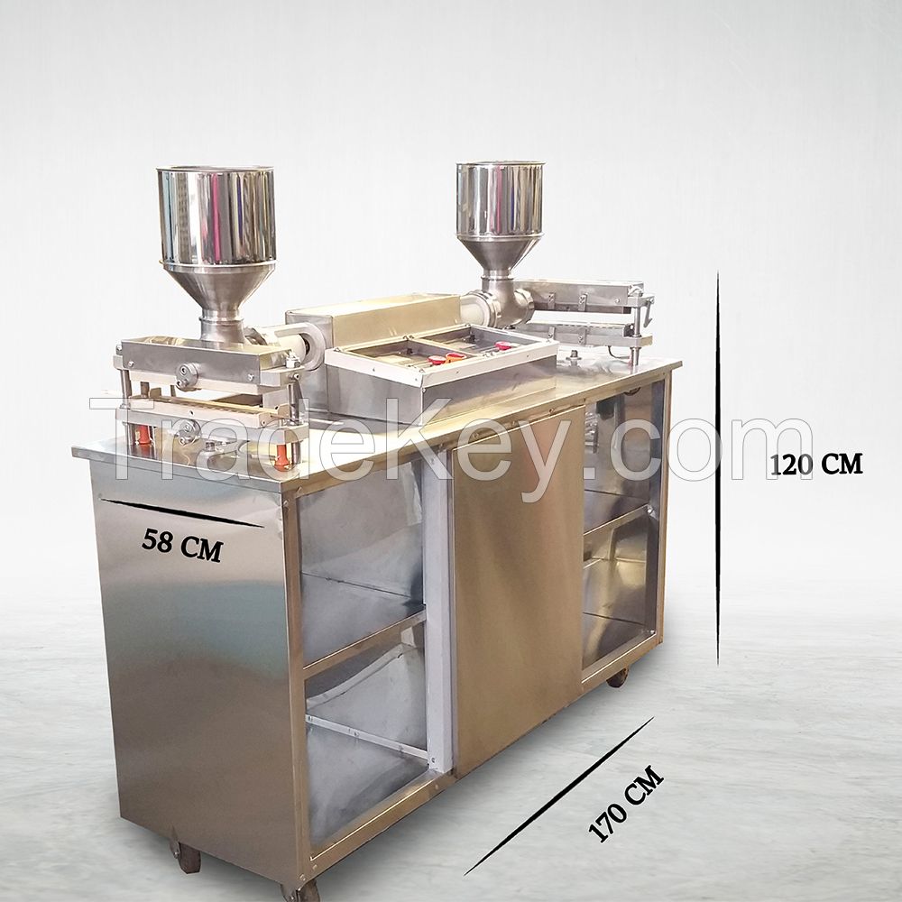 Automatic kebab skewer machine