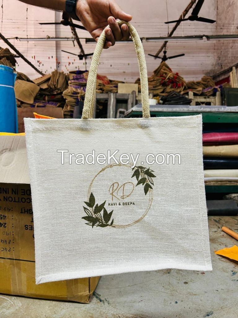 jute hand bag