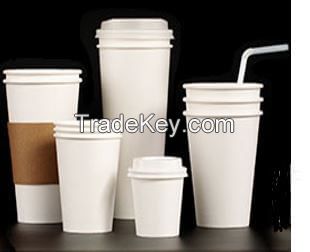 Biodegradable paper cups