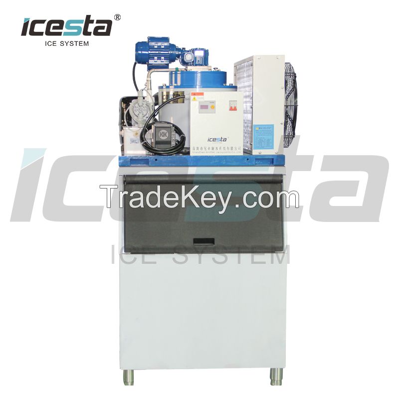 Icesta Commercial 1.5t Flake Ice Machine 3 Ton flake ice machines