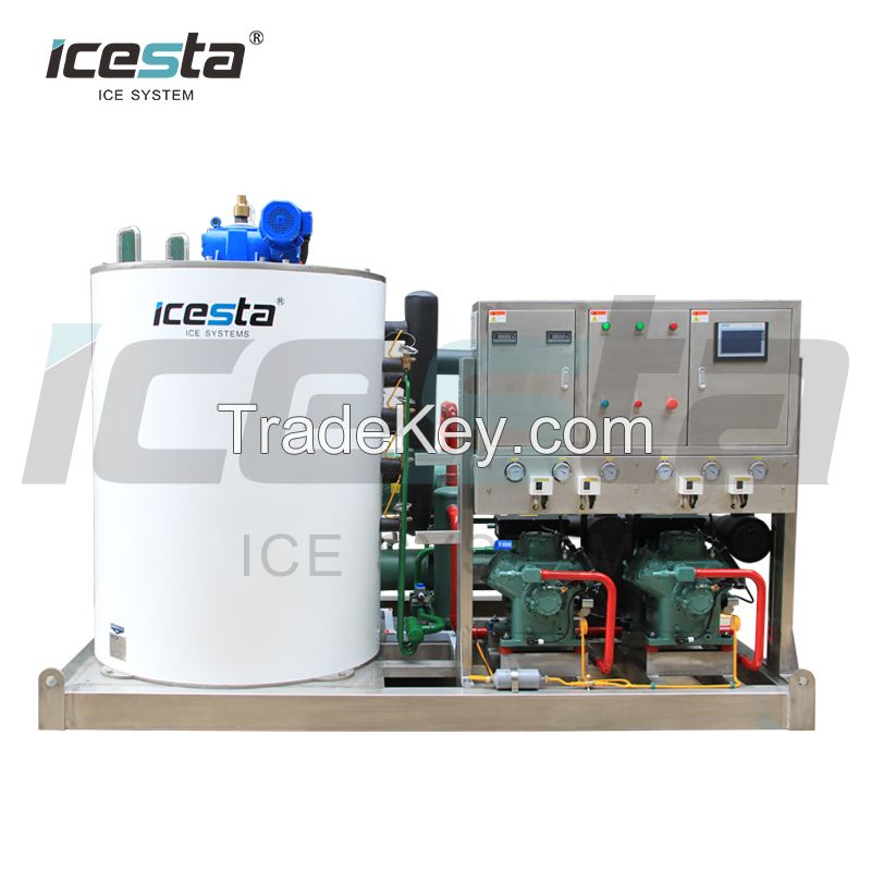 Stainless Steel 5t To 10 Ton Daily Flake Ice Machine(Food Grade)