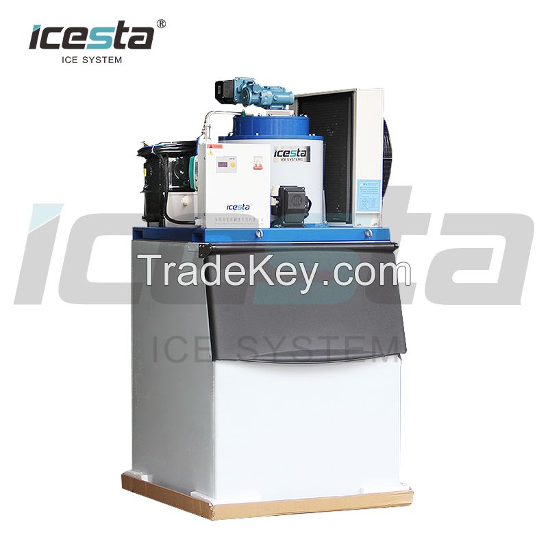 Icesta Flake Ice Machine 1 Ton 500kgs Ice Flakes Machine